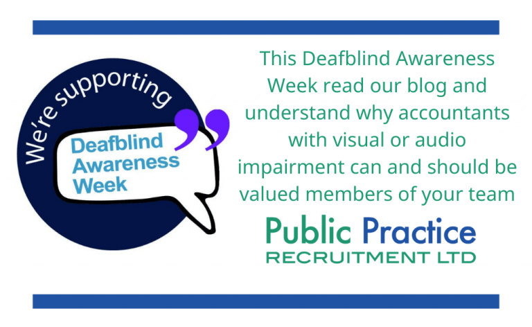 We're supporting Deafblind awareness week logo